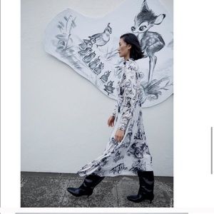 Zara Disney Stories Bambi Dress